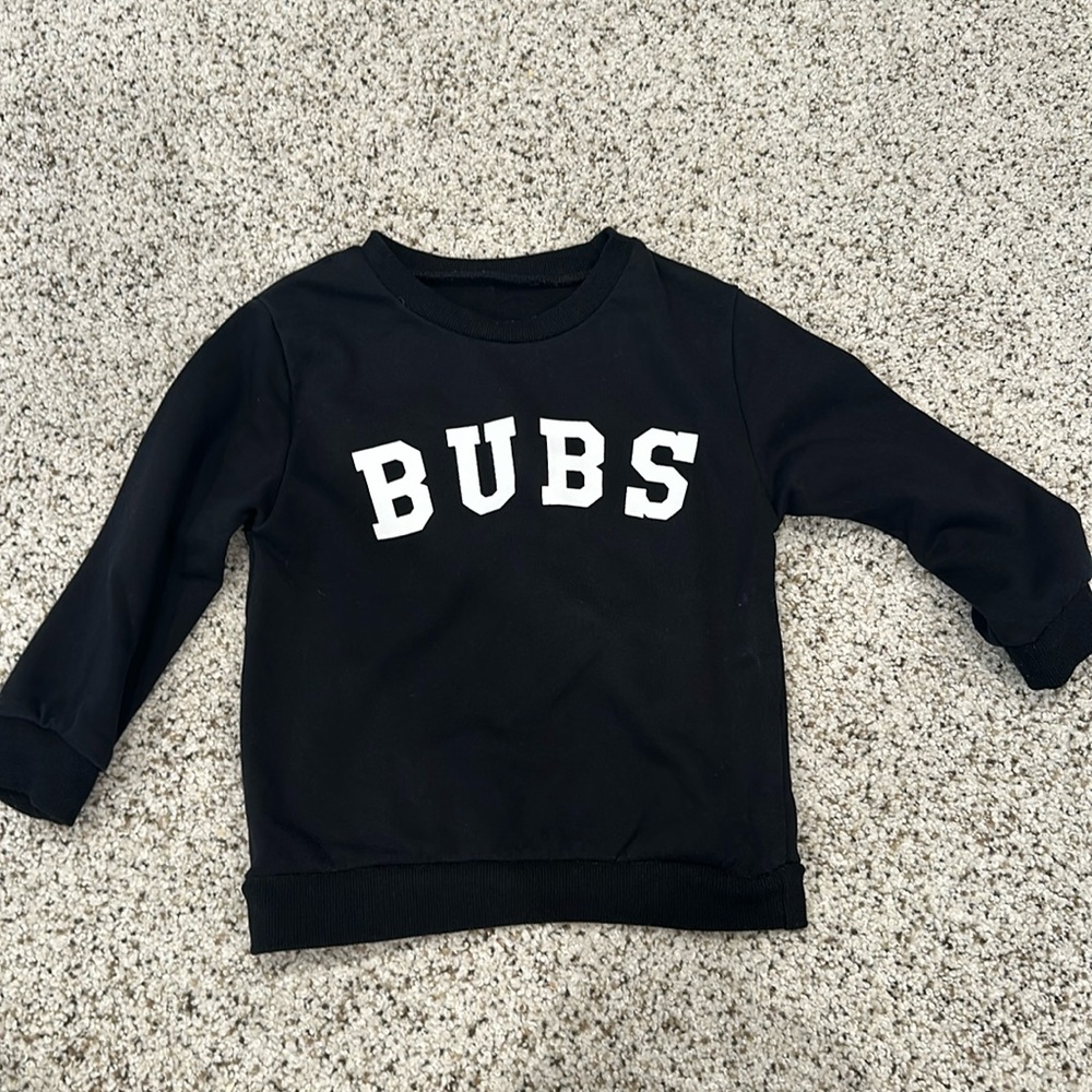 Boutique “BUBS” pullover sweatshirt - Size 110 (4/5)
